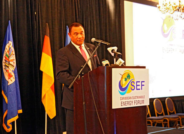 Former Prime Minister of The Bahamas Perry Christie.